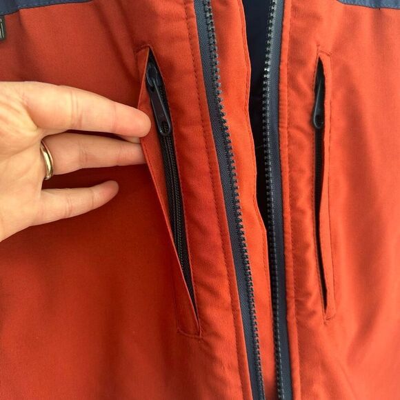 Alti of Santa Fe Women’s 80s Gore-Tex National Ski Patrol Rust Navy Zip Bomber J - Picture 14 of 14
